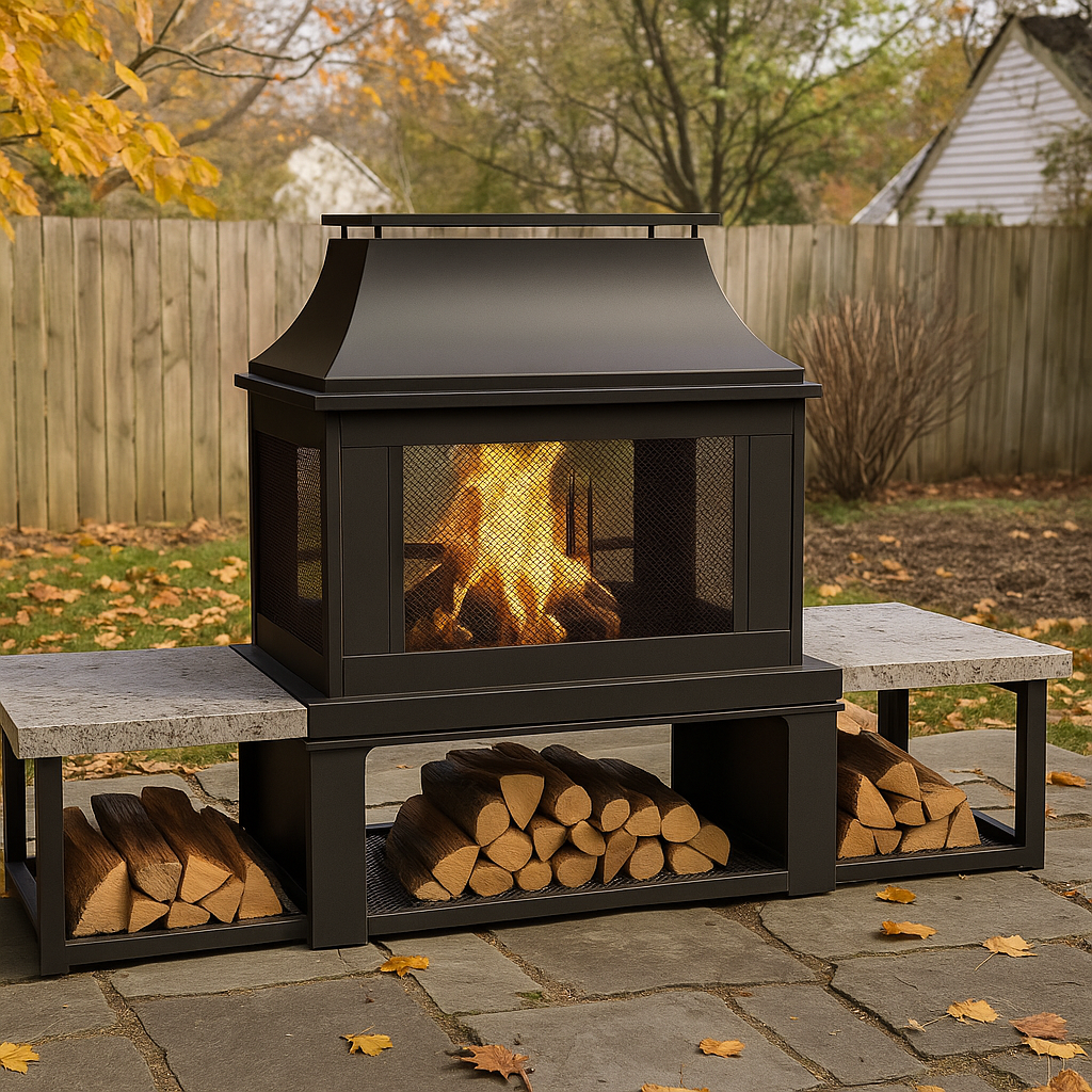 Outdoor Fireplace