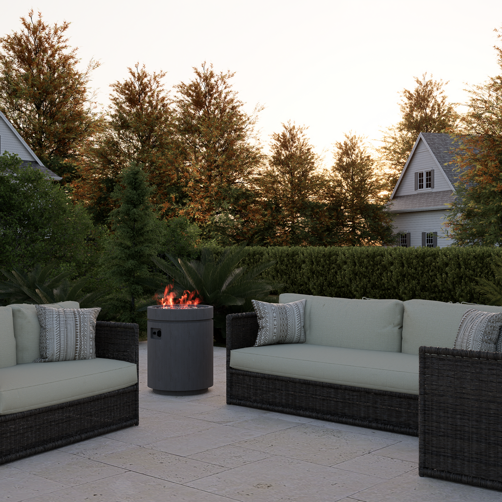 Pyrostellar  Outdoor Fire Pit Table with Cover